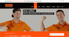 Desktop Screenshot of maori-fit.com